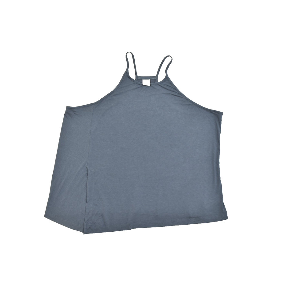 Athleta Essence Explore Tank Top Women's 2X Gray High Neck Camisole New With Tag